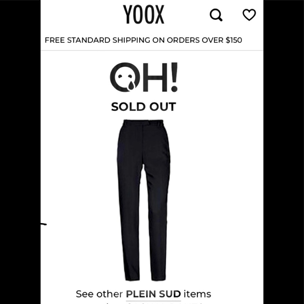 Luxurious Plein Sud Trousers